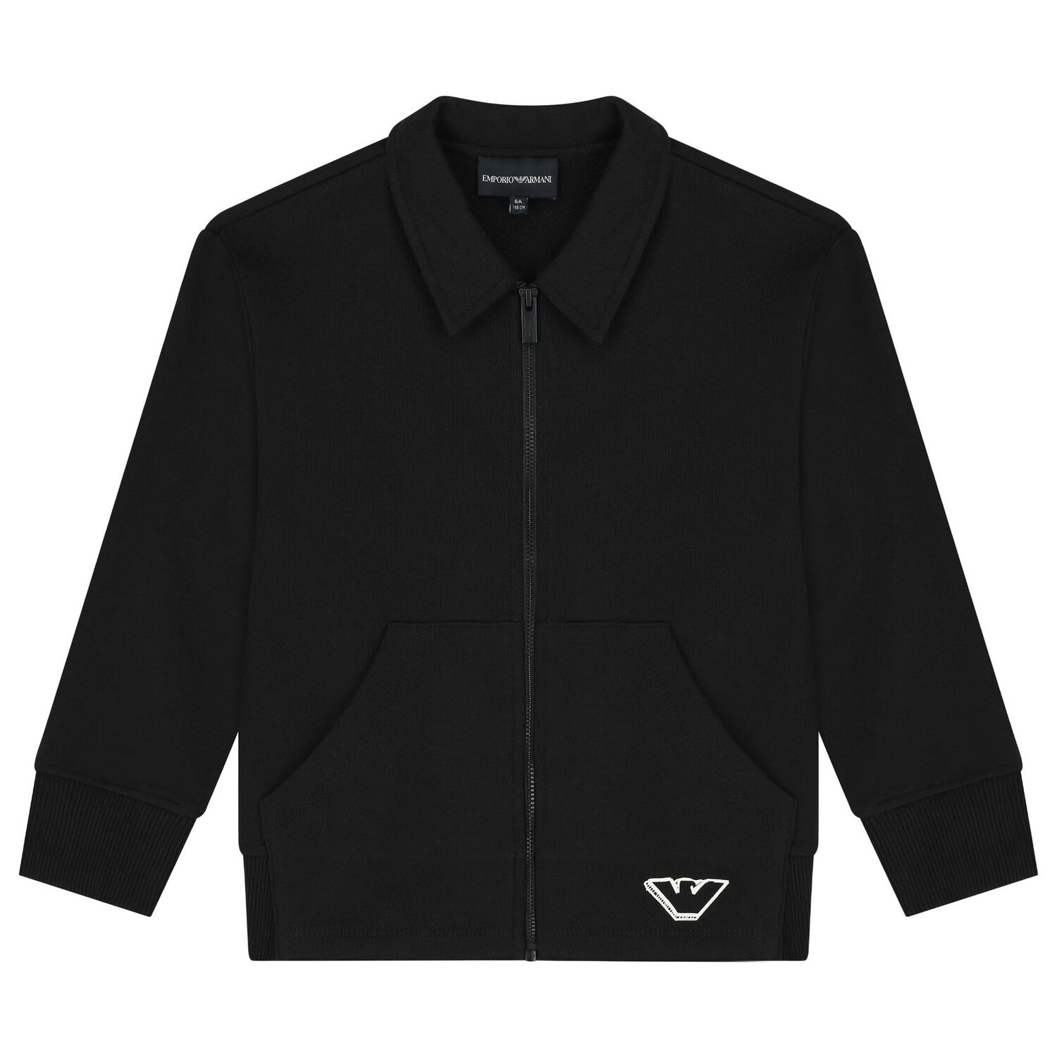 Boys Black Logo Tracksuit, 1, hi-res image number null