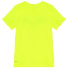 Boys Neon Yellow Logo T-Shirt, 1, hi-res