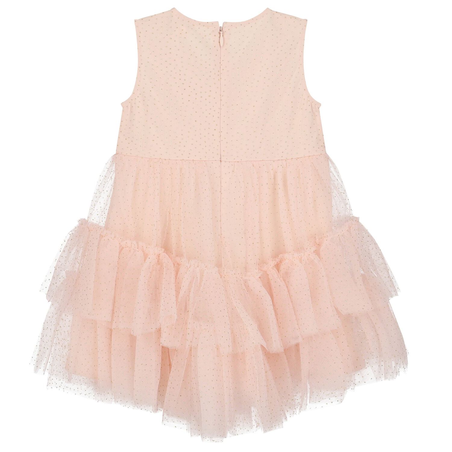 Baby Girls Pink Ruffled Dress Set, 1, hi-res image number null