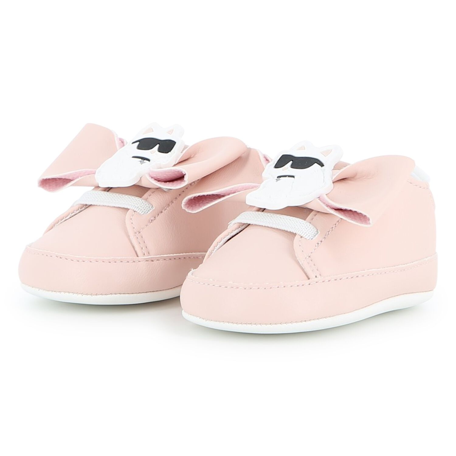 Baby Girls Pink Choupette Pre Walker Shoes, 1, hi-res