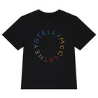 Boys Black Logo T-Shirt, 2, hi-res