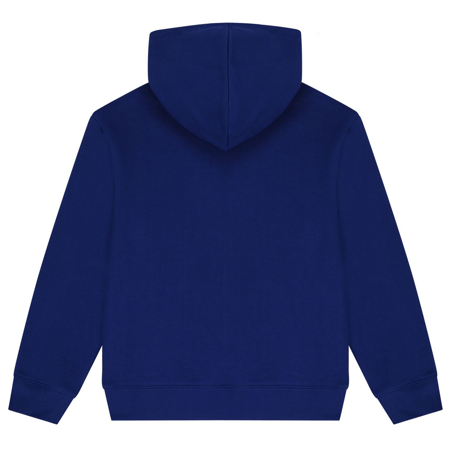 Boys Blue Logo Hooded Top, 1, hi-res