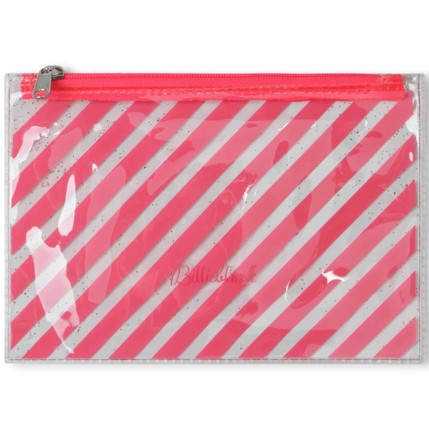 Girls Neon Pink Ruffle Swimsuit, 1, hi-res