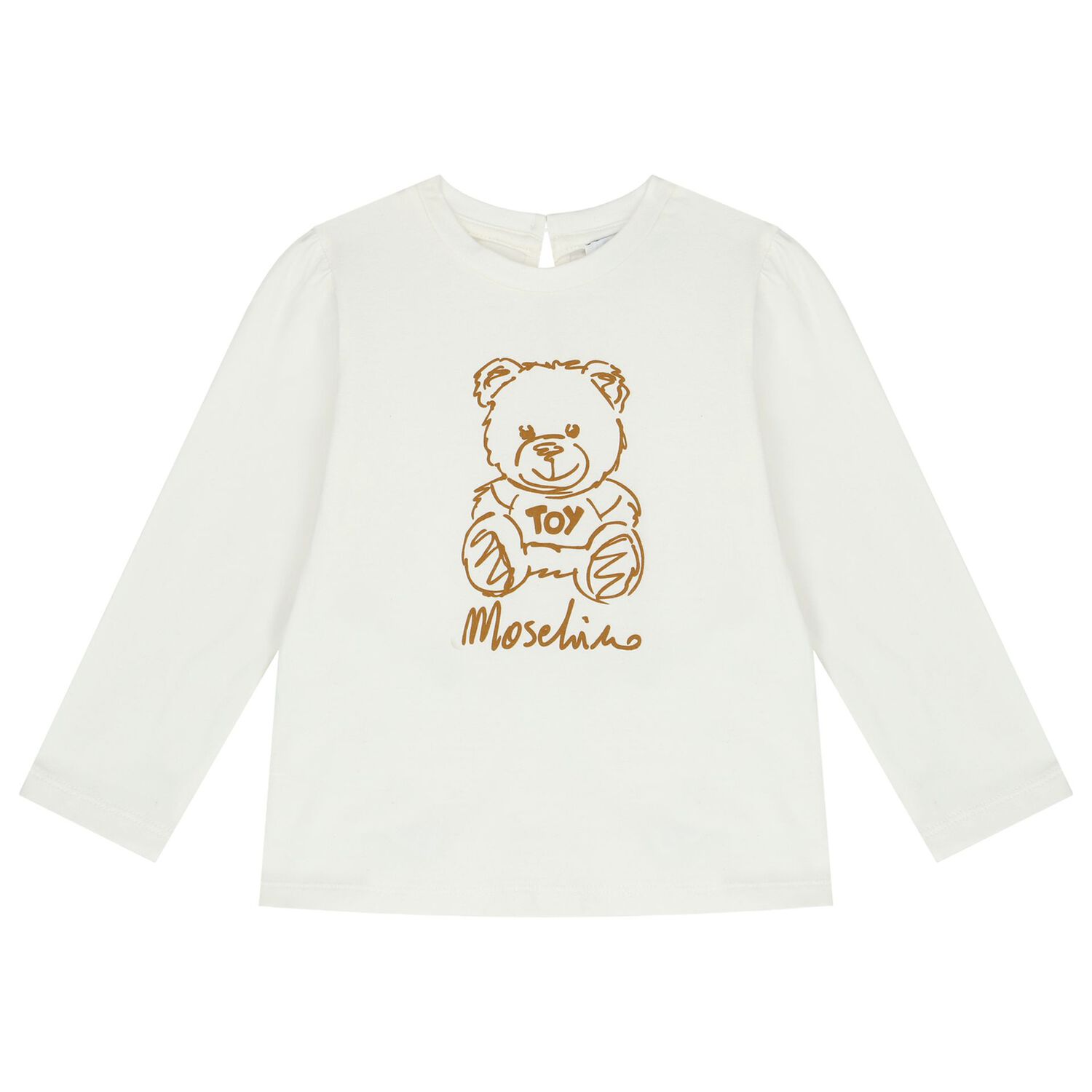 Younger Girls Ivory & Red Teddy Bear Skirt Set, 1, hi-res