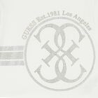 Girls White Embellished Logo T-Shirt, 1, hi-res