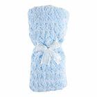 Baby Boys Blue Plush Blanket, 1, hi-res
