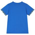 Boys Blue Logo T-Shirt, 1, hi-res