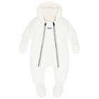 Ivory Logo baby Snow Suit, 1, hi-res