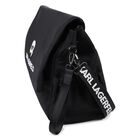 Black Ikonik Karl Logo Changing Bag, 1, hi-res