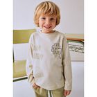 Boys Ivory Long Sleeve Top, 2, hi-res