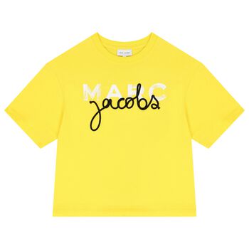 Boys Yellow Logo T-Shirt