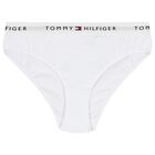 Girls Black & White Logo Knickers (2-Pack), 1, hi-res