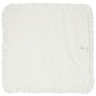 Baby Girls Ivory Blanket, 1, hi-res