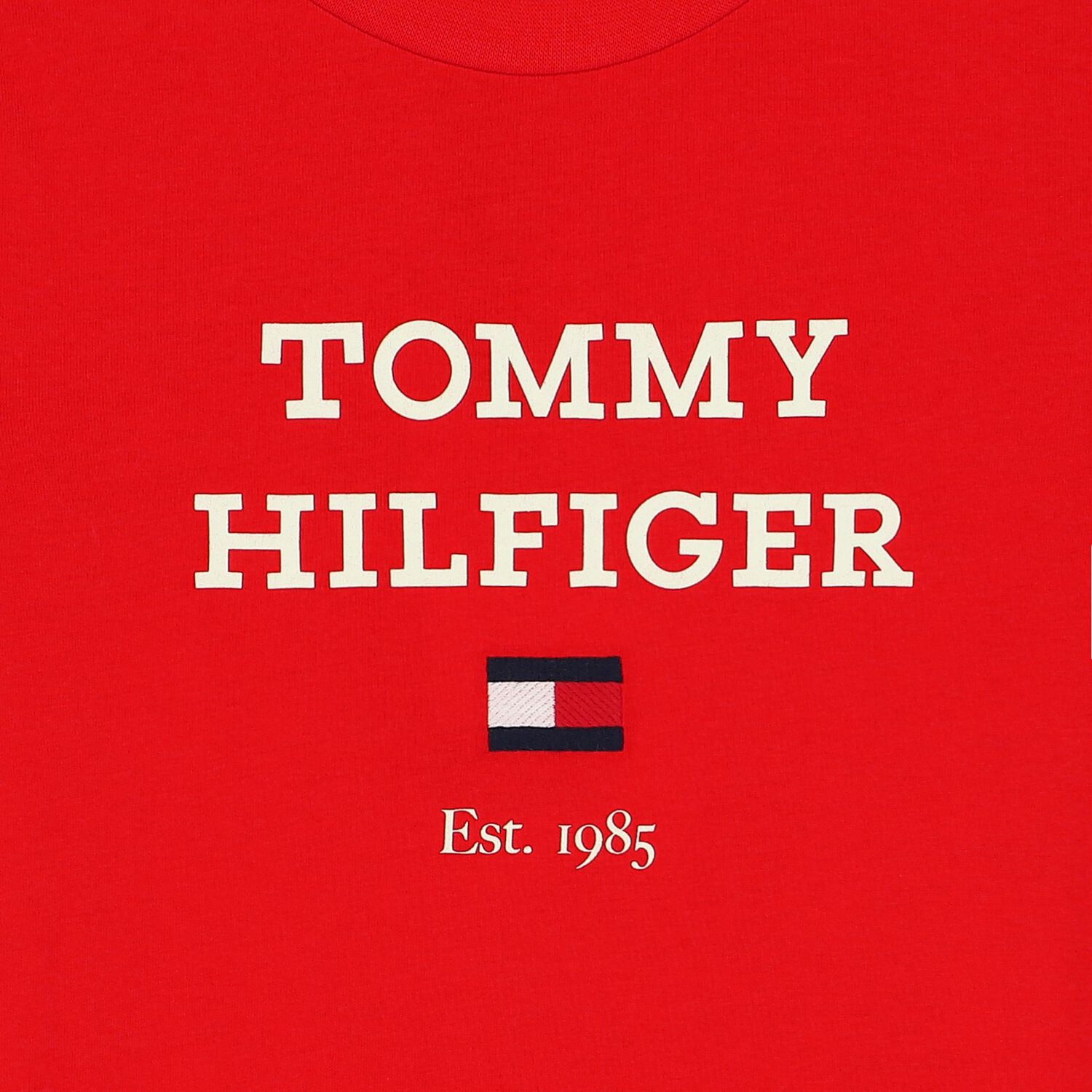 Boys Red  Logo T-Shirt, 3, hi-res