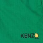 Younger Boys Green Logo Shorts, 1, hi-res