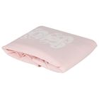 Baby Girls Pink Teddy Bear Blanket, 1, hi-res