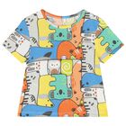 Boys Multi-Coloured Shorts Set, 1, hi-res