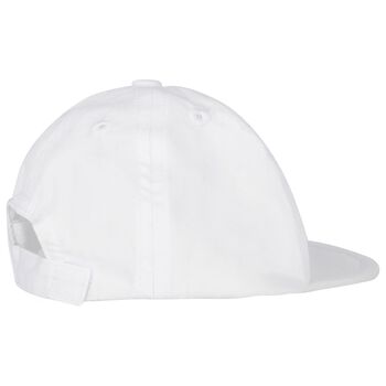 Baby Boys White Dinasaur Cap