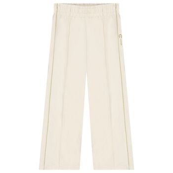 Girls Gold Logo Trousers