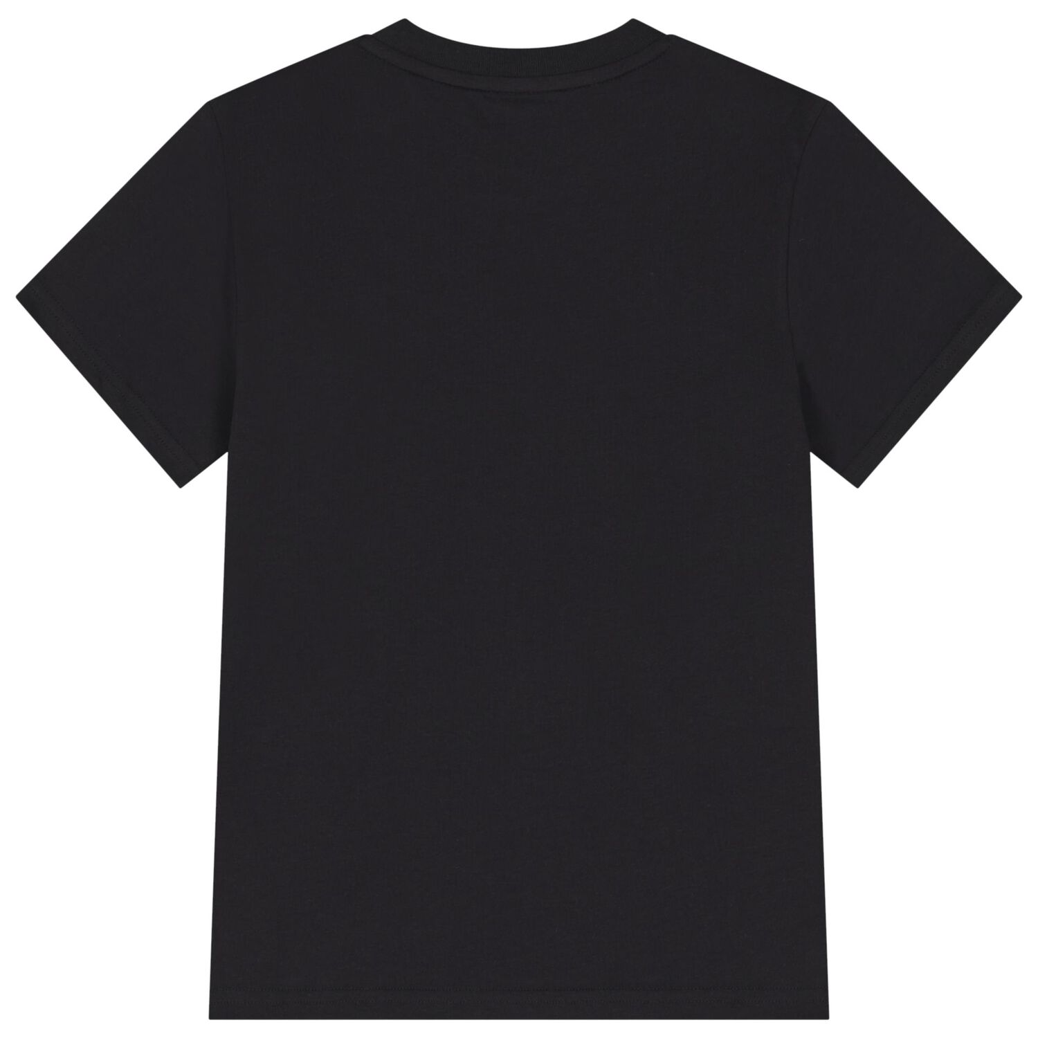 Boys Black Logo T-Shirt, 1, hi-res