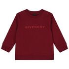 Burgundy Logo Sweatshirt, 2, hi-res