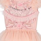 Girls Pink Embellished Tutu Dress, 1, hi-res
