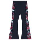 Girls Multi-Coloured Zig Zag Tracksuit, 1, hi-res
