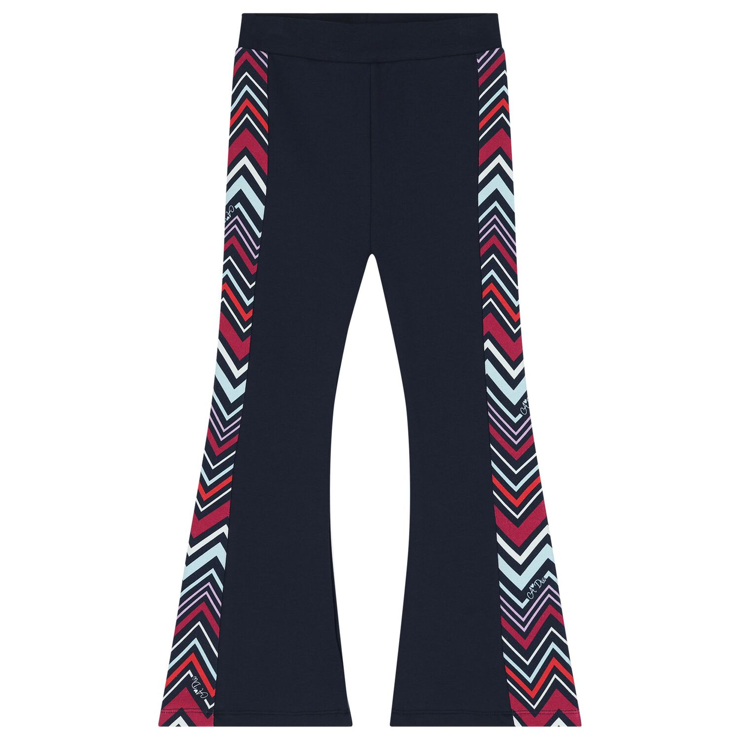 Girls Multi-Coloured Zig Zag Tracksuit, 1, hi-res