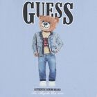 Boys Blue Teddy Bear Logo T-Shirt, 3, hi-res