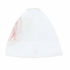 Baby Girls White Printed Hat, 1, hi-res