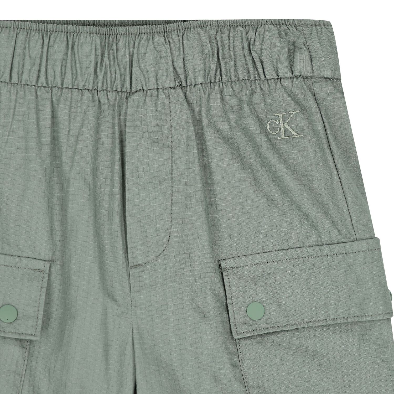 Boys Green Logo Shorts, 1, hi-res