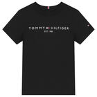 Boys Black Logo Shorts Set, 3, hi-res