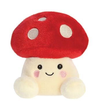 Palm Pals Ivory & Red Amanita Mushroom Soft Toy ( 13cm )