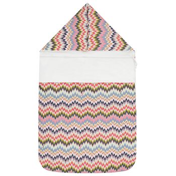 Baby Girls Multi-Coloured Zig Zag Logo Nest