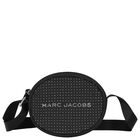 Girls Black Logo Rhinestone Bag, 1, hi-res