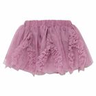 Younger Girls Pink Tulle Skirt, 1, hi-res