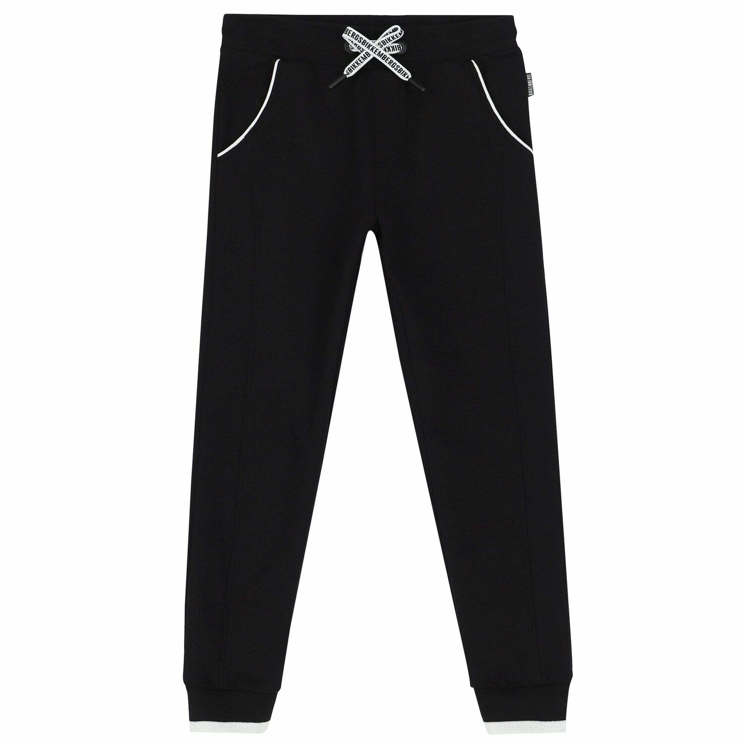 Boys Black Logo Joggers, 1, hi-res image number null