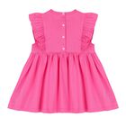 Younger Girls Pink Logo Dress Set, 1, hi-res