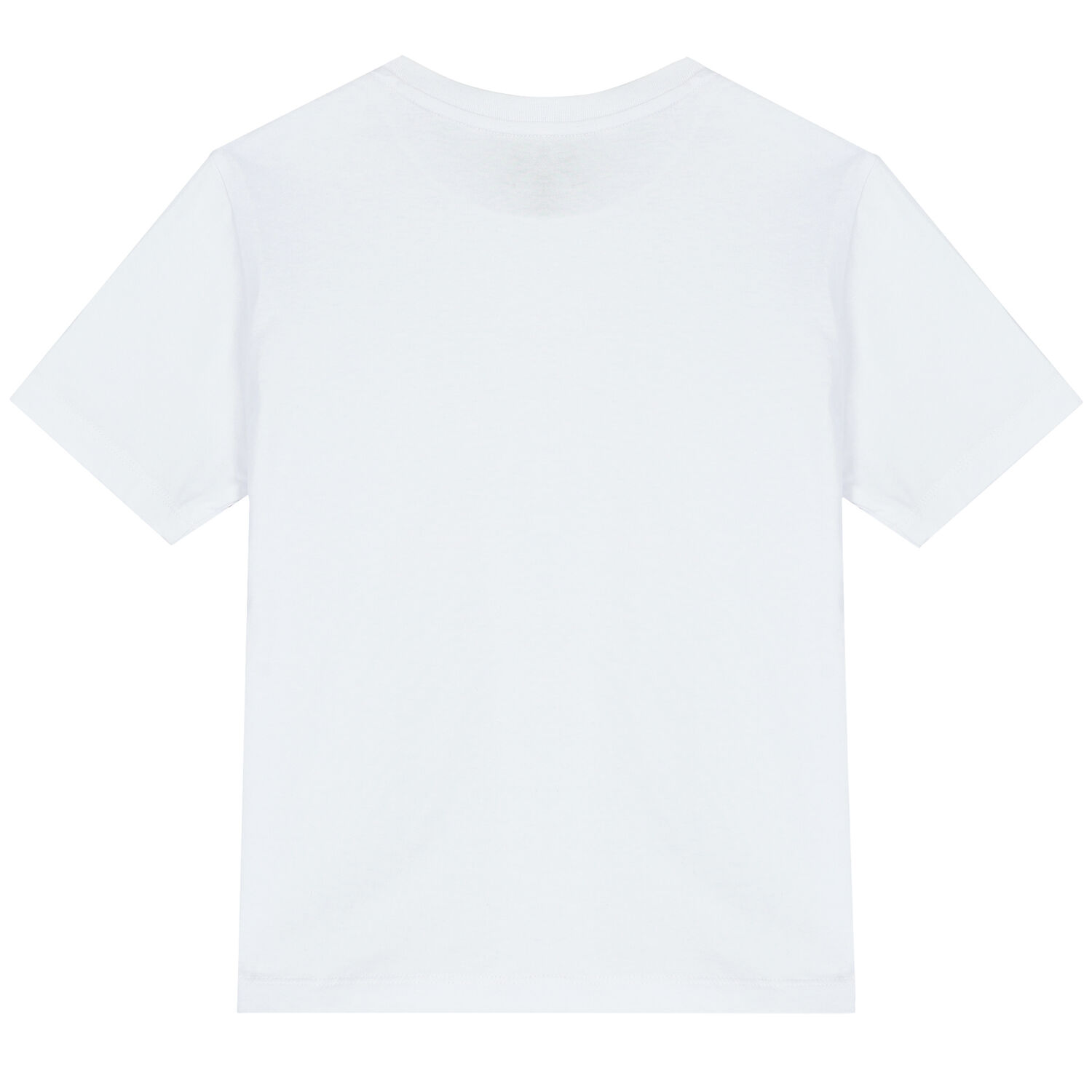 Boys White Logo T-Shirt, 3, hi-res image number null