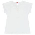 Girls White & Red Heart Leggings Set, 1, hi-res