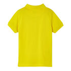 Boys Yellow Logo Polo Shirt, 1, hi-res