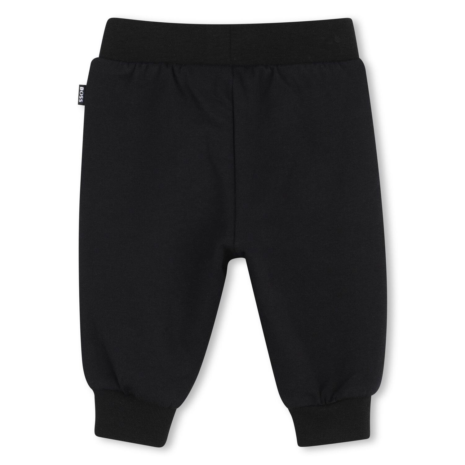 Baby Boys Black Logo Tracksuit, 1, hi-res