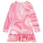 Girls Pink & Ivory Iride Dress, 1, hi-res