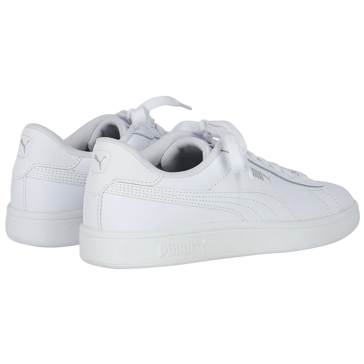 White Logo Trainers, 2, hi-res