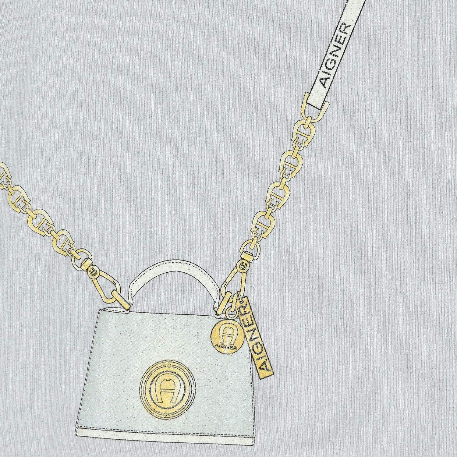 Girls Grey Logo Dress, 2, hi-res