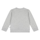 Younger Boys Grey Squirrel Sweatshirt, 1, hi-res