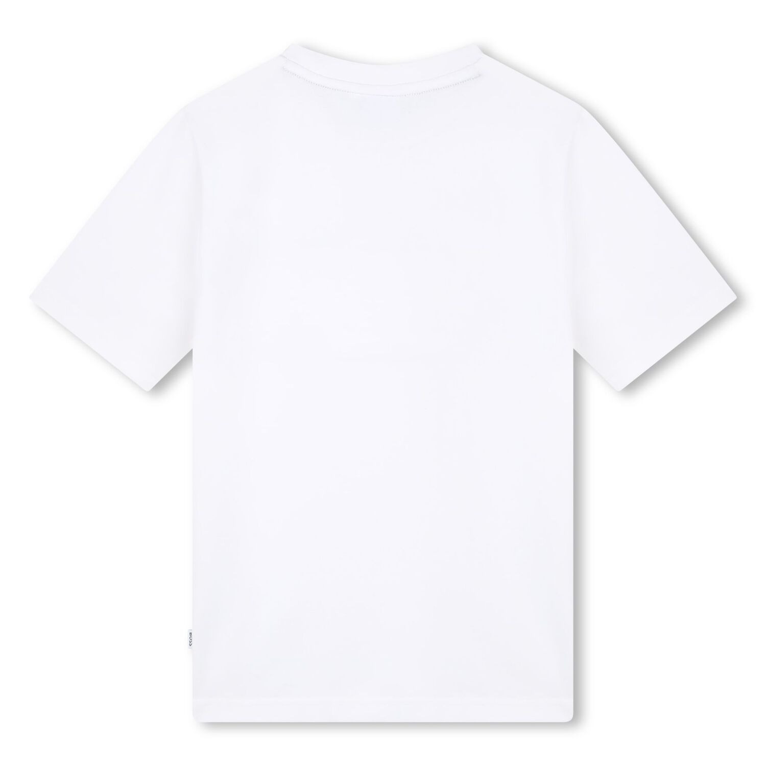 Boys White Logo T-Shirt, 1, hi-res image number null