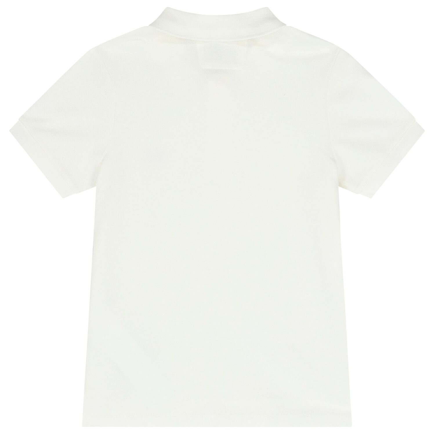 Boys Ivory Logo Polo Shirt, 1, hi-res