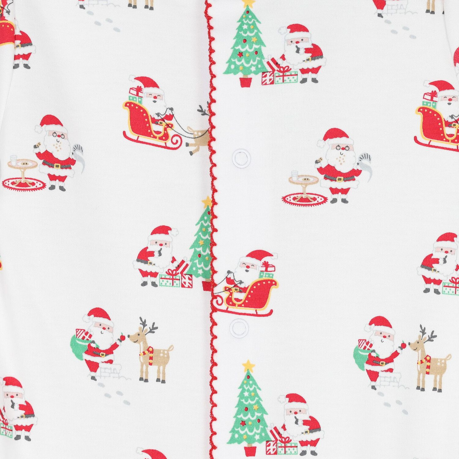 White Christmas Magic Babygrow, 1, hi-res