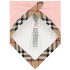 Baby Girls Pink & Beige Romper Gift Set, 3, hi-res